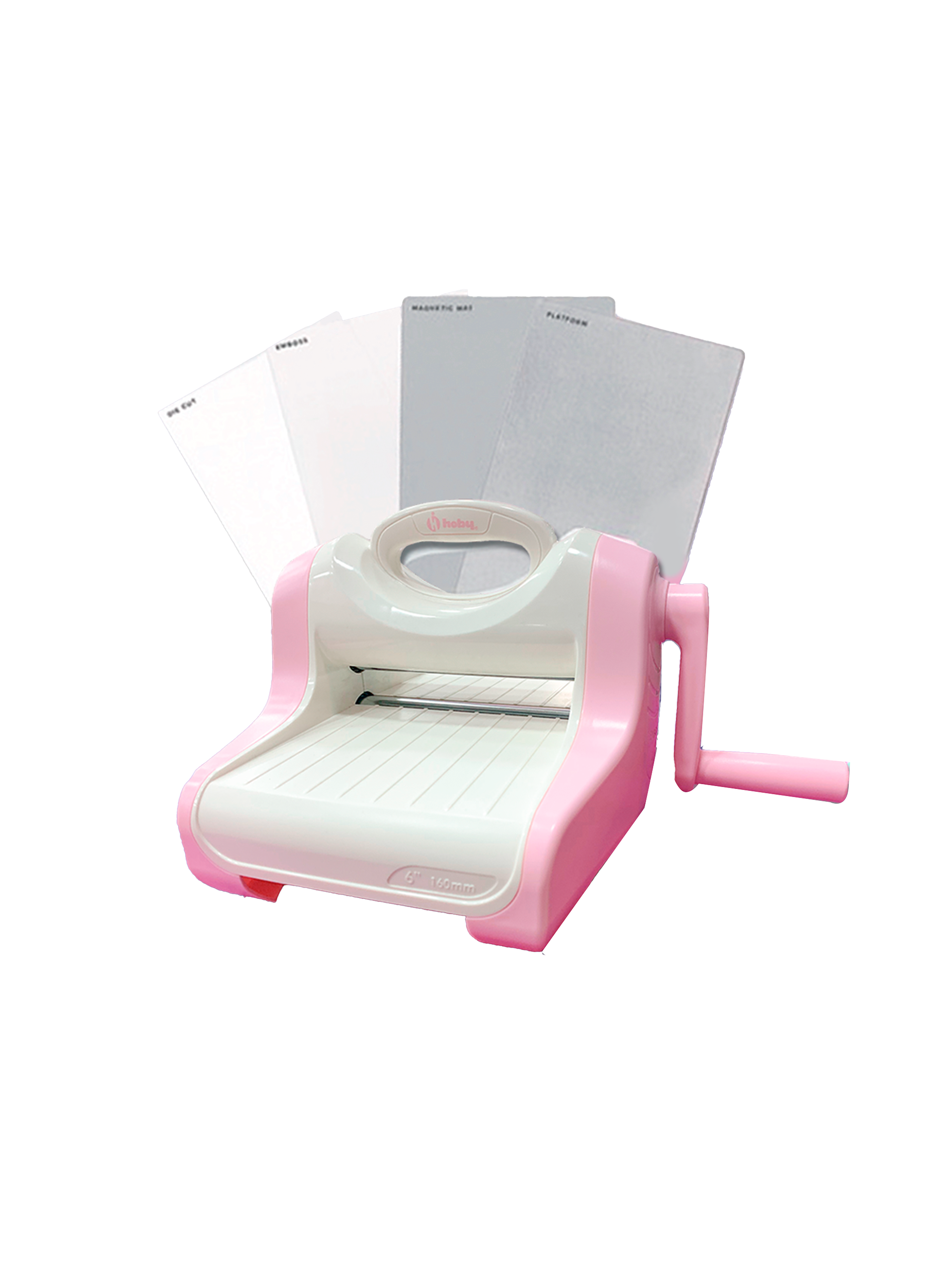 Troqueladora y texturizadora manual A5 para embossing y Letterpress Hoby 9