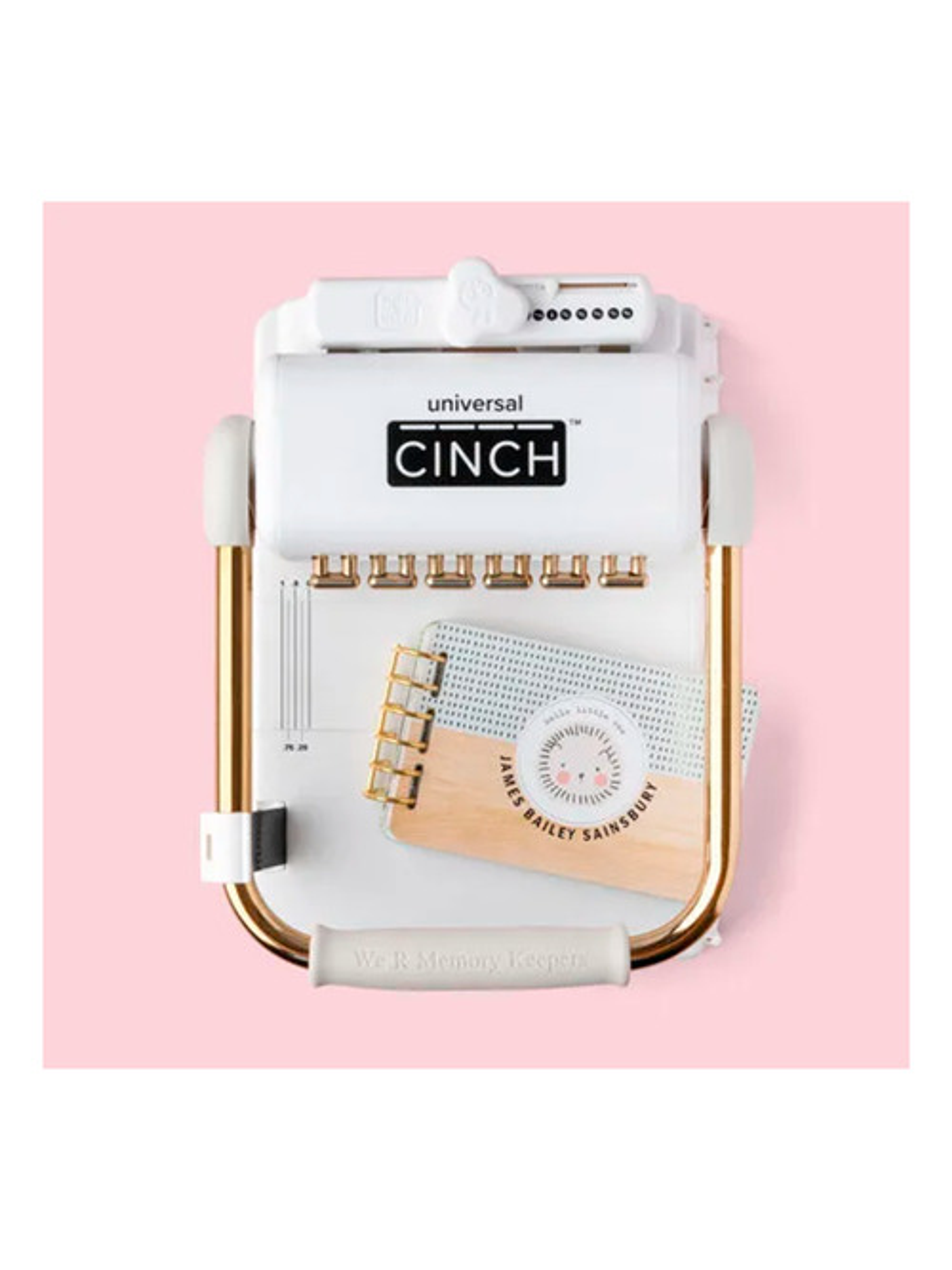 Kit Encuadernadora Universal Cinch + Ojetilladora Uc02 4