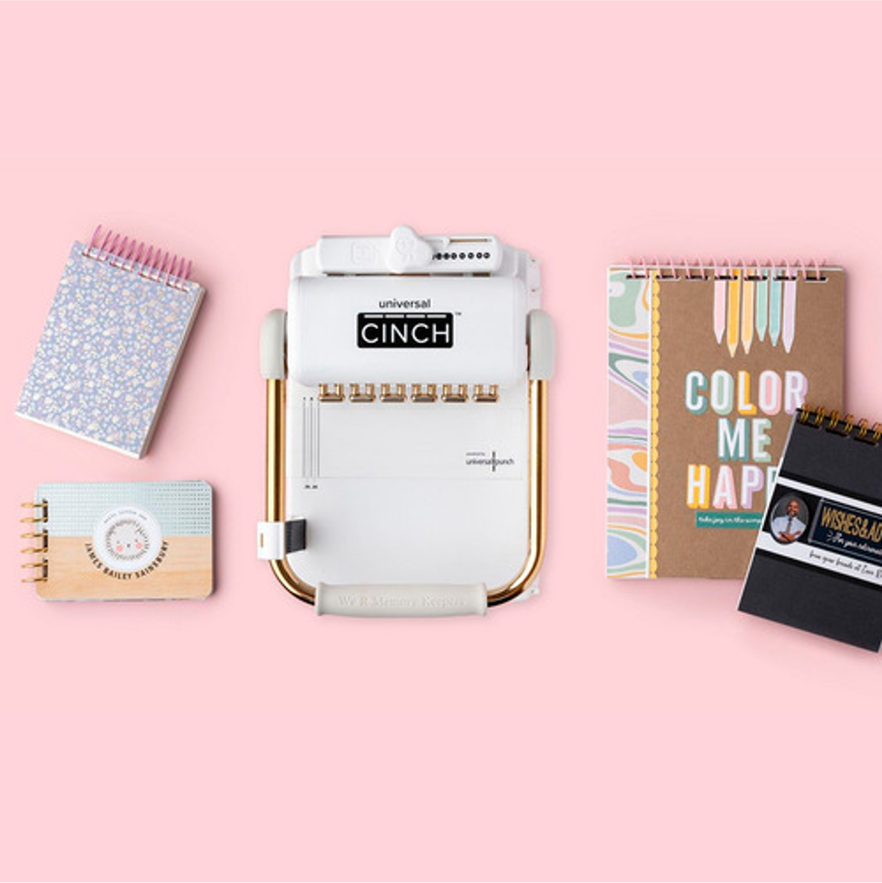 Kit Encuadernadora Universal Cinch + Ojetilladora Uc02 7