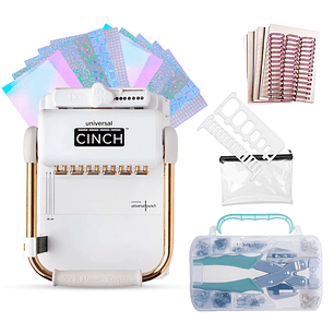 Kit Encuadernadora Universal Cinch + Ojetilladora Uc02