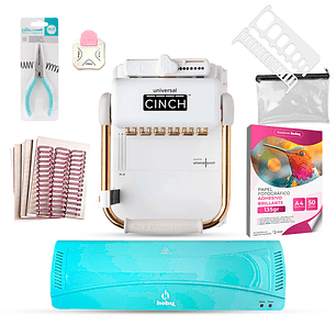 Kit Encuadernadora Universal Cinch + Regalos Uc05