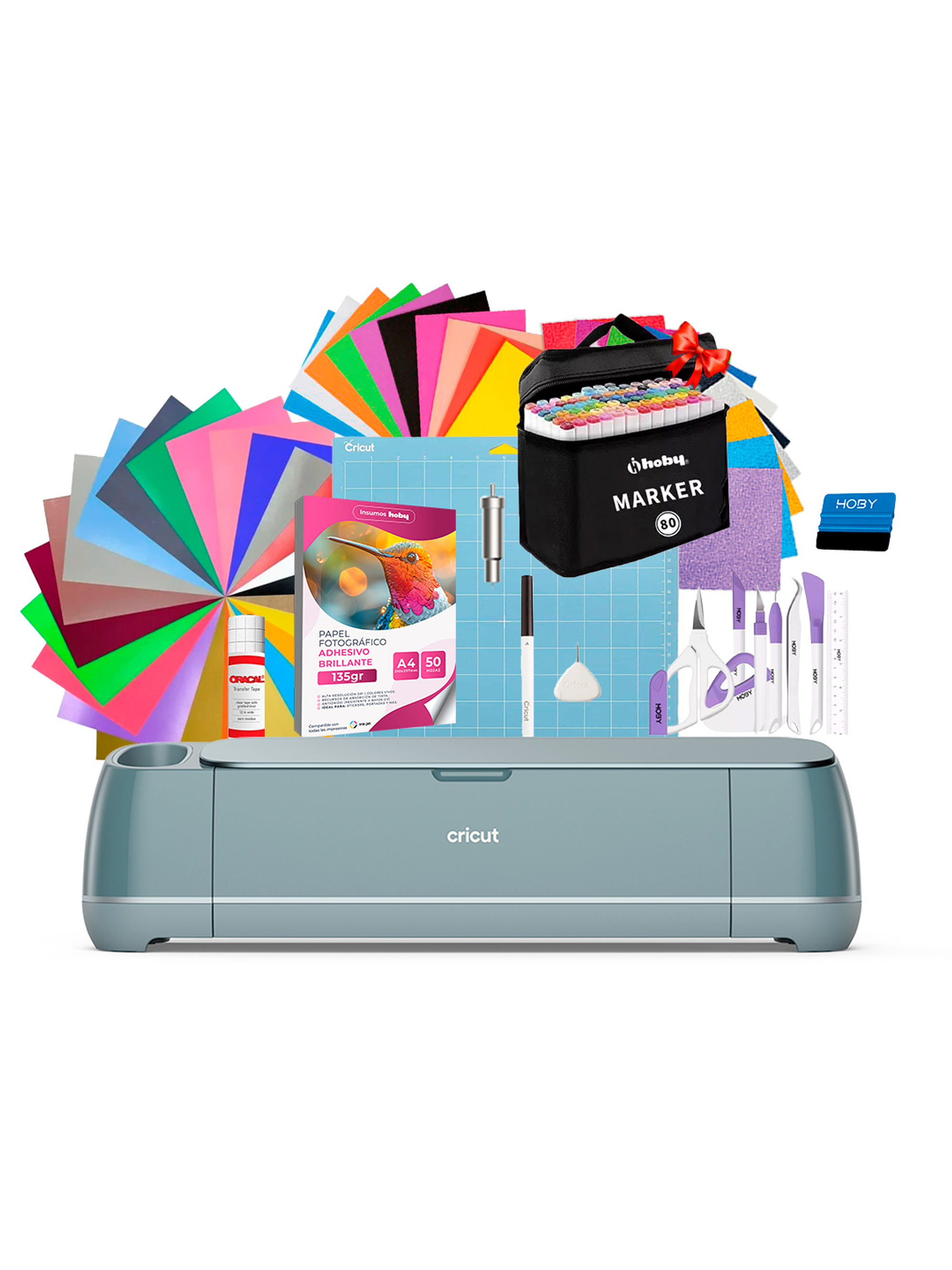 Kit Plotter Cricut Maker 4 + Insumos  y regalos Cr39 1