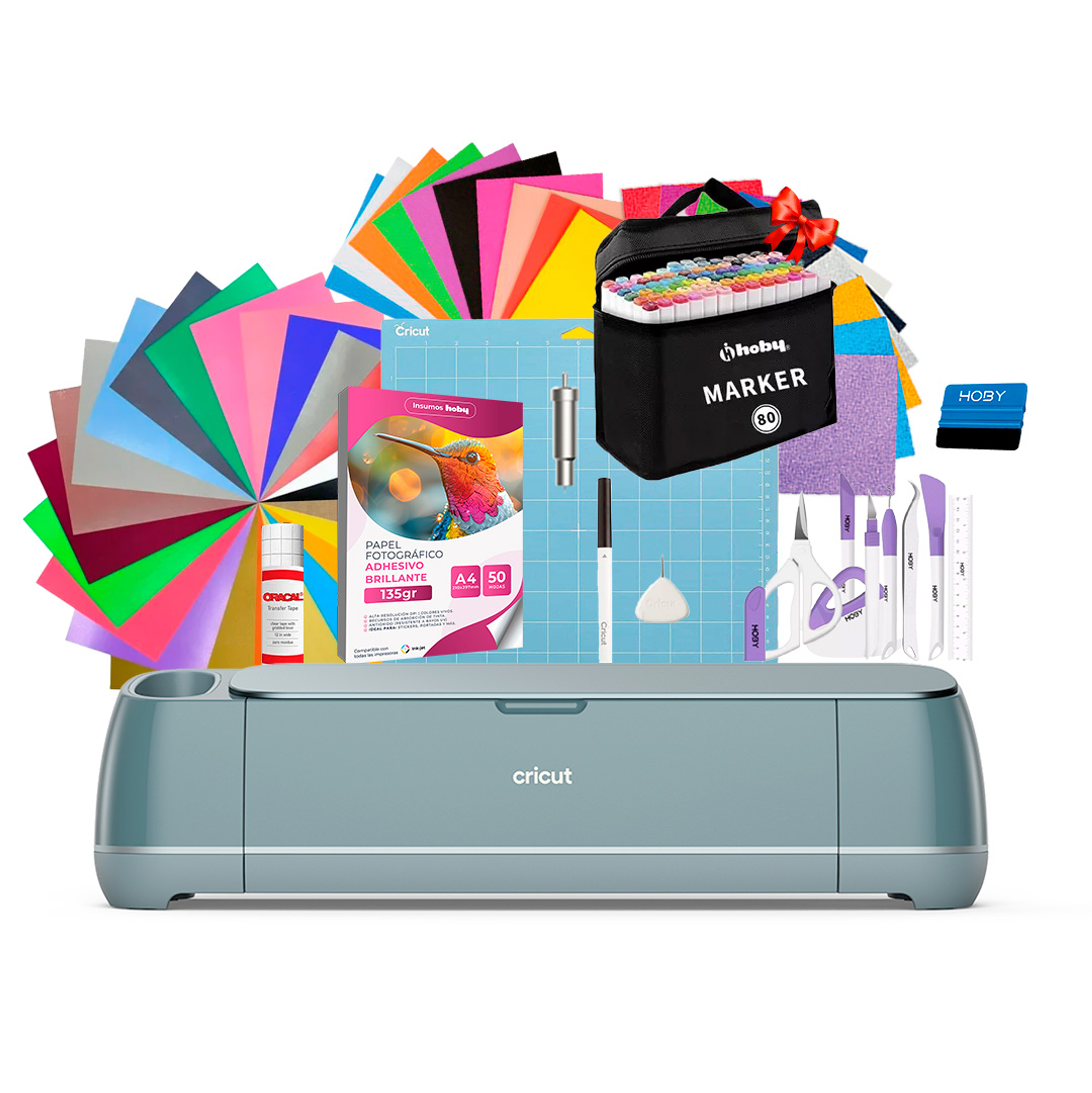 Kit Plotter Cricut Maker 4 + Insumos  y regalos Cr39 1