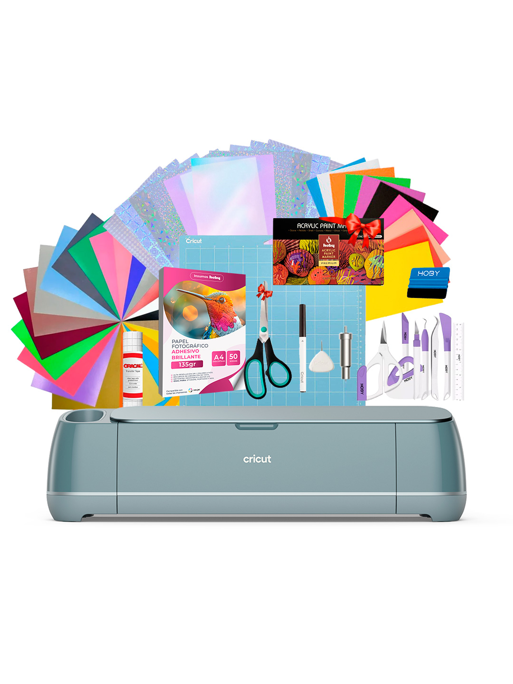 Kit Plotter Cricut Maker 4 + Insumos  y regalos Cr41 1