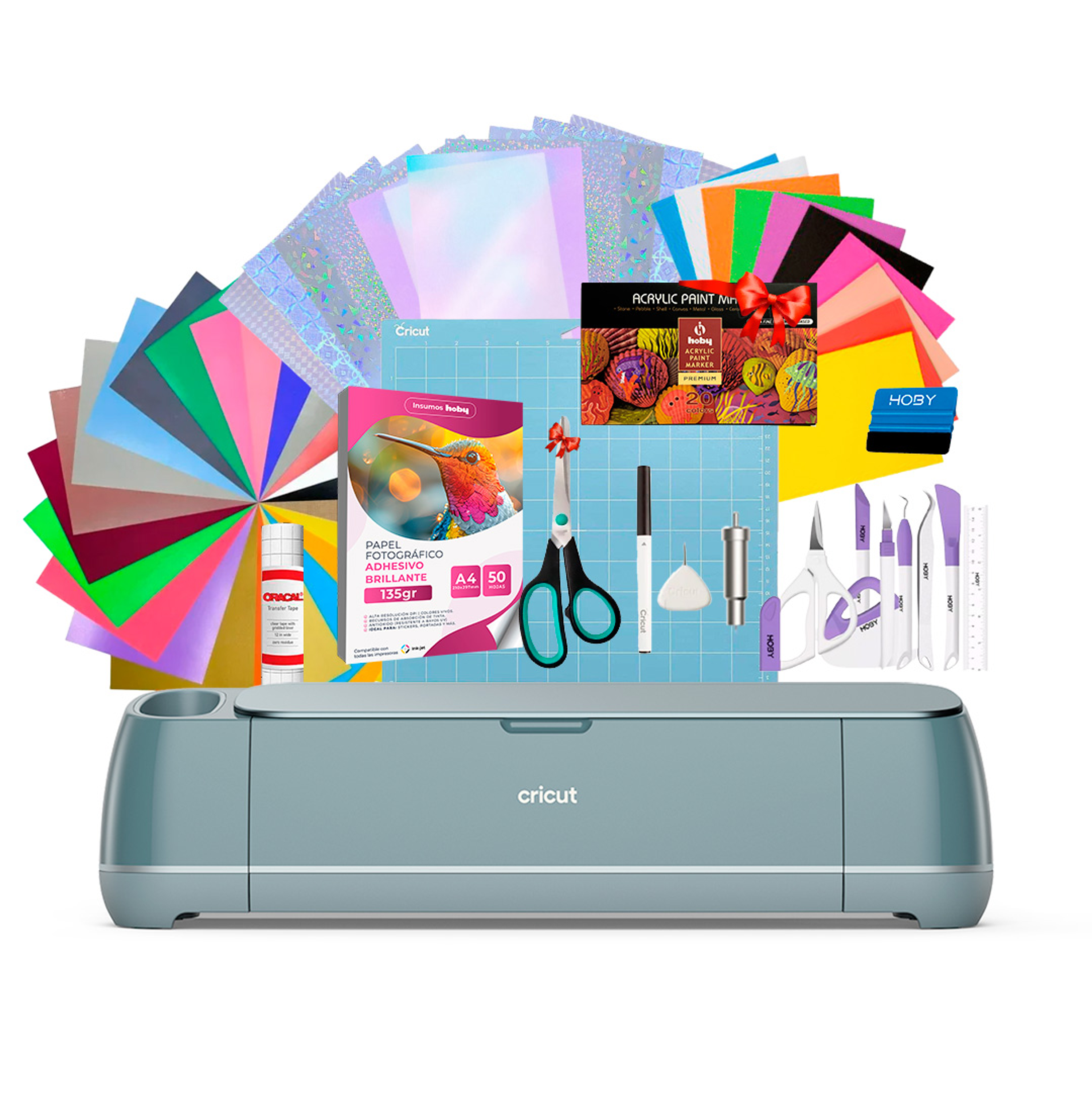 Kit Plotter Cricut Maker 4 + Insumos  y regalos Cr41 1