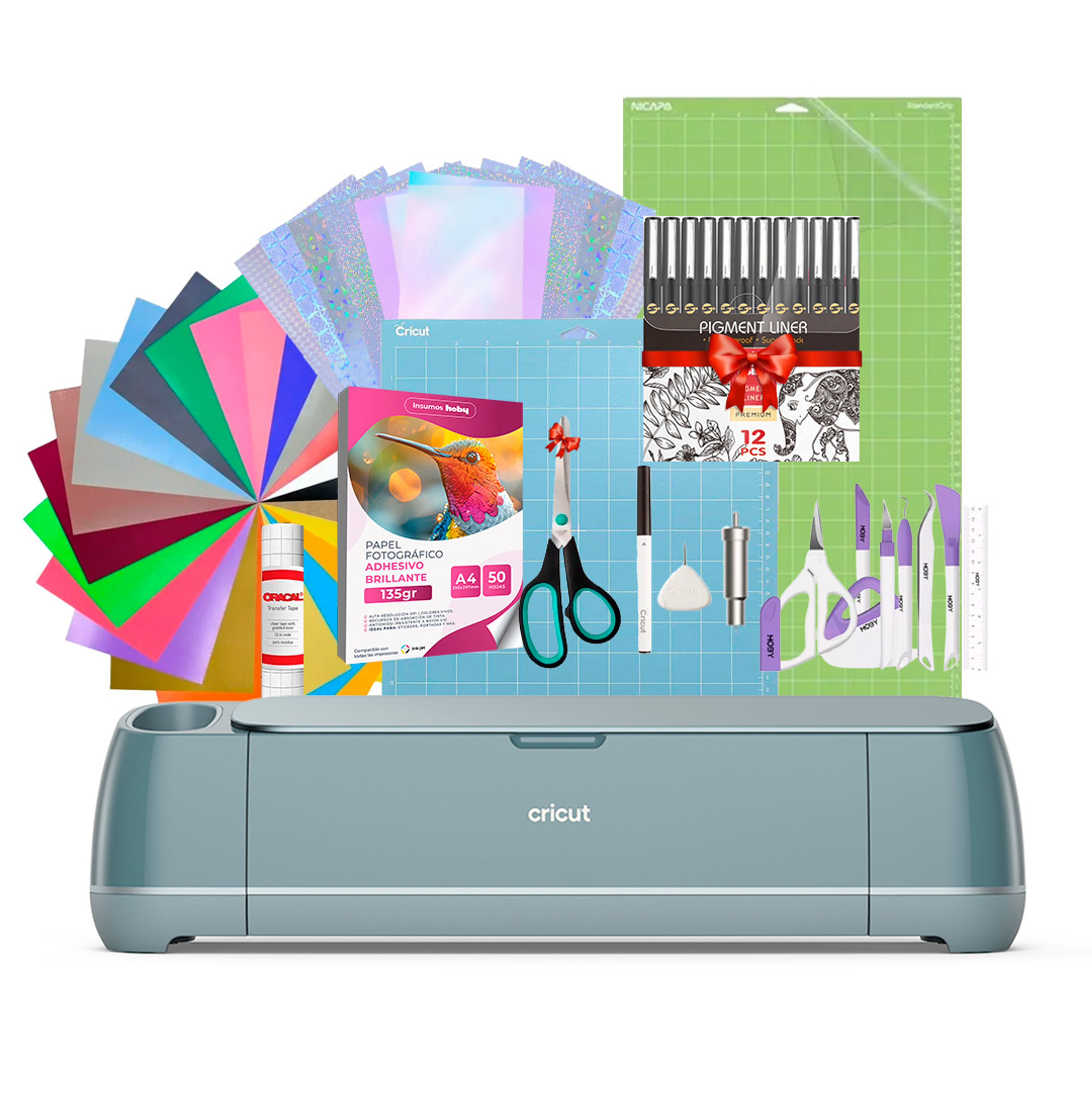Kit Plotter Cricut Maker 4 + Insumos  y regalos Cr42 1