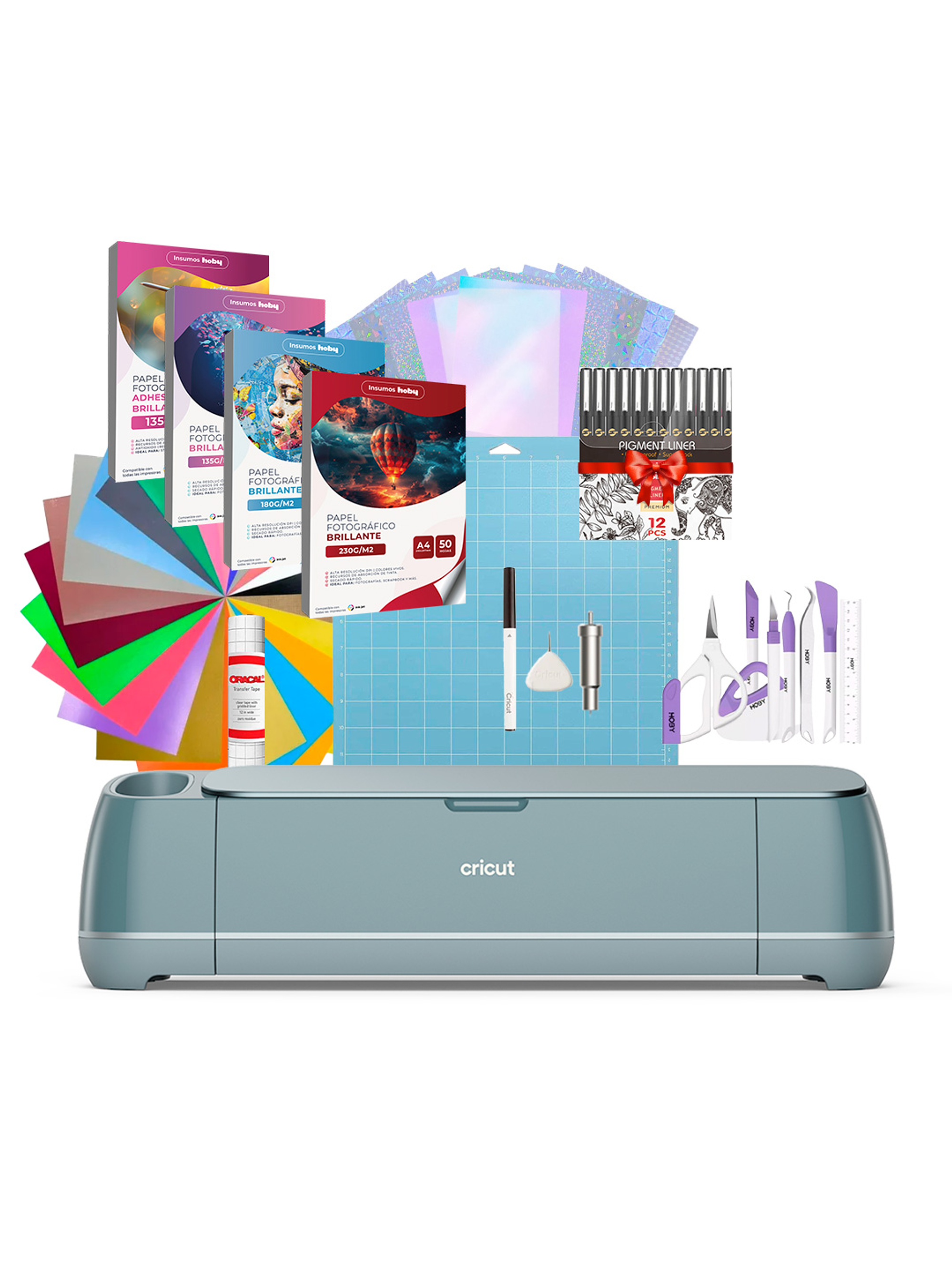 Kit Plotter Cricut Maker 4 + Insumos  y regalos Cr43 1