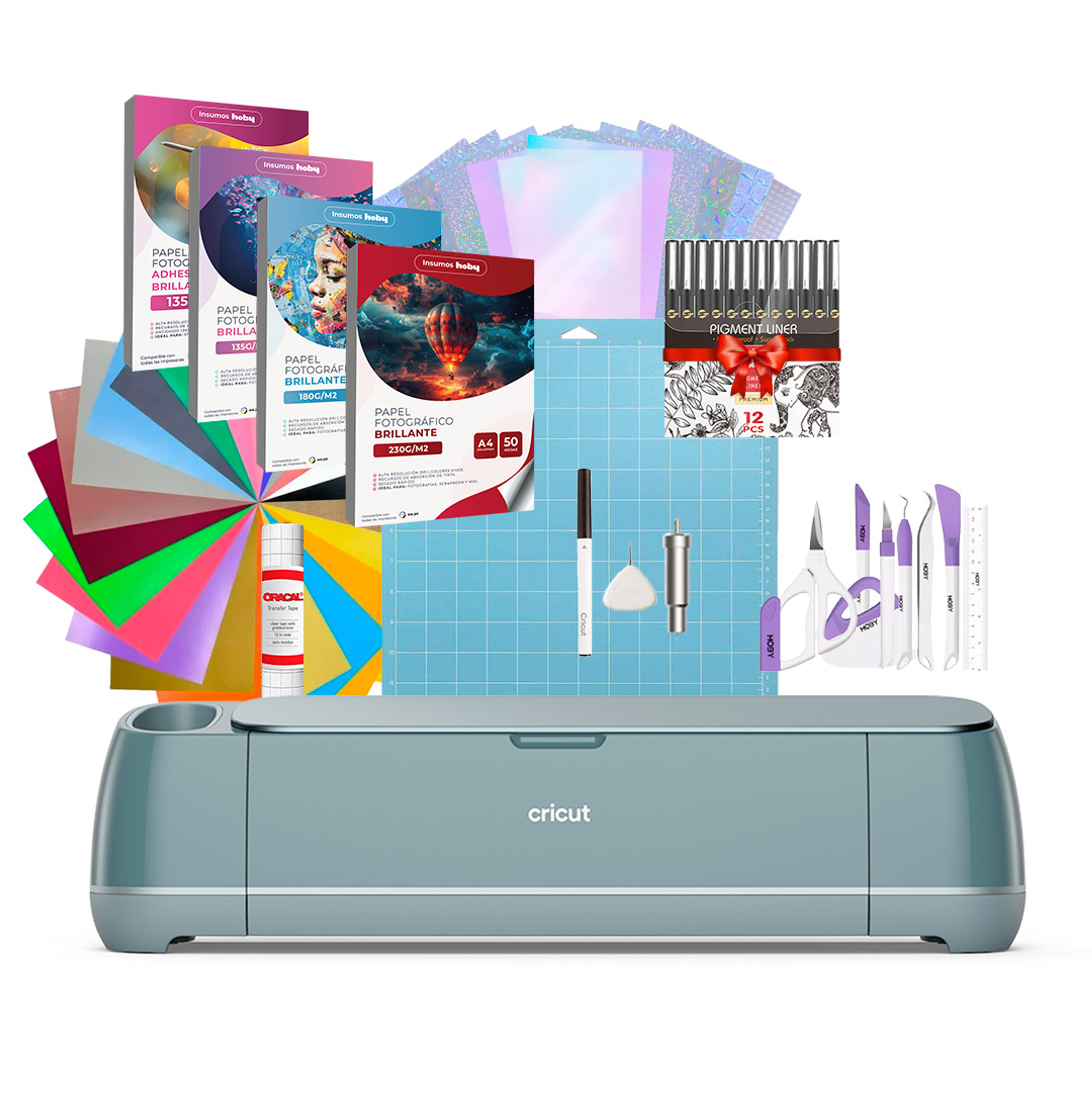Kit Plotter Cricut Maker 4 + Insumos  y regalos Cr43 1