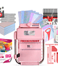 Kit De Encuadernadora Cinch Pink + Reglas E Insumos Vip Cp41 - Miniatura 1