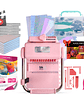 Kit Encuadernadora Cinch Rosa + Ojetilladora E Insumos Cp44 - Miniatura 1