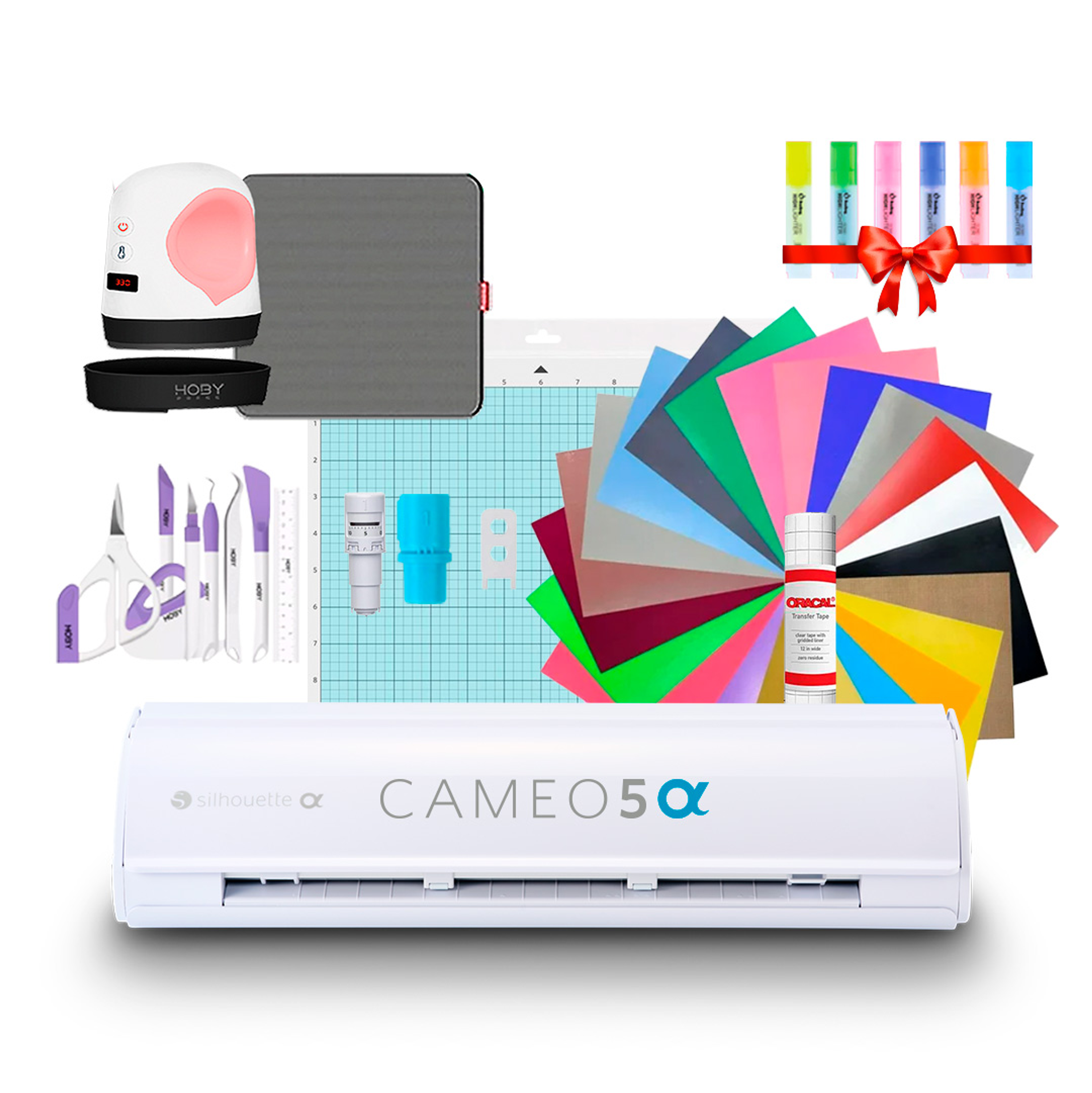 Kit Silhouette Cameo 5 Alfa + Full Insumos Y Regalos AB12 1