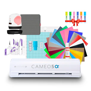 Kit Silhouette Cameo 5 Alfa + Full Insumos Y Regalos AB12