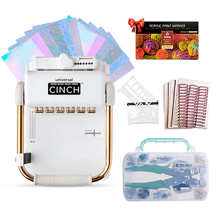 Kit Encuadernadora Universal Cinch + Ojetilladora Uc02