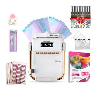  Encuadernadora Universal Cinch We R Uc03  + Insumos creativos