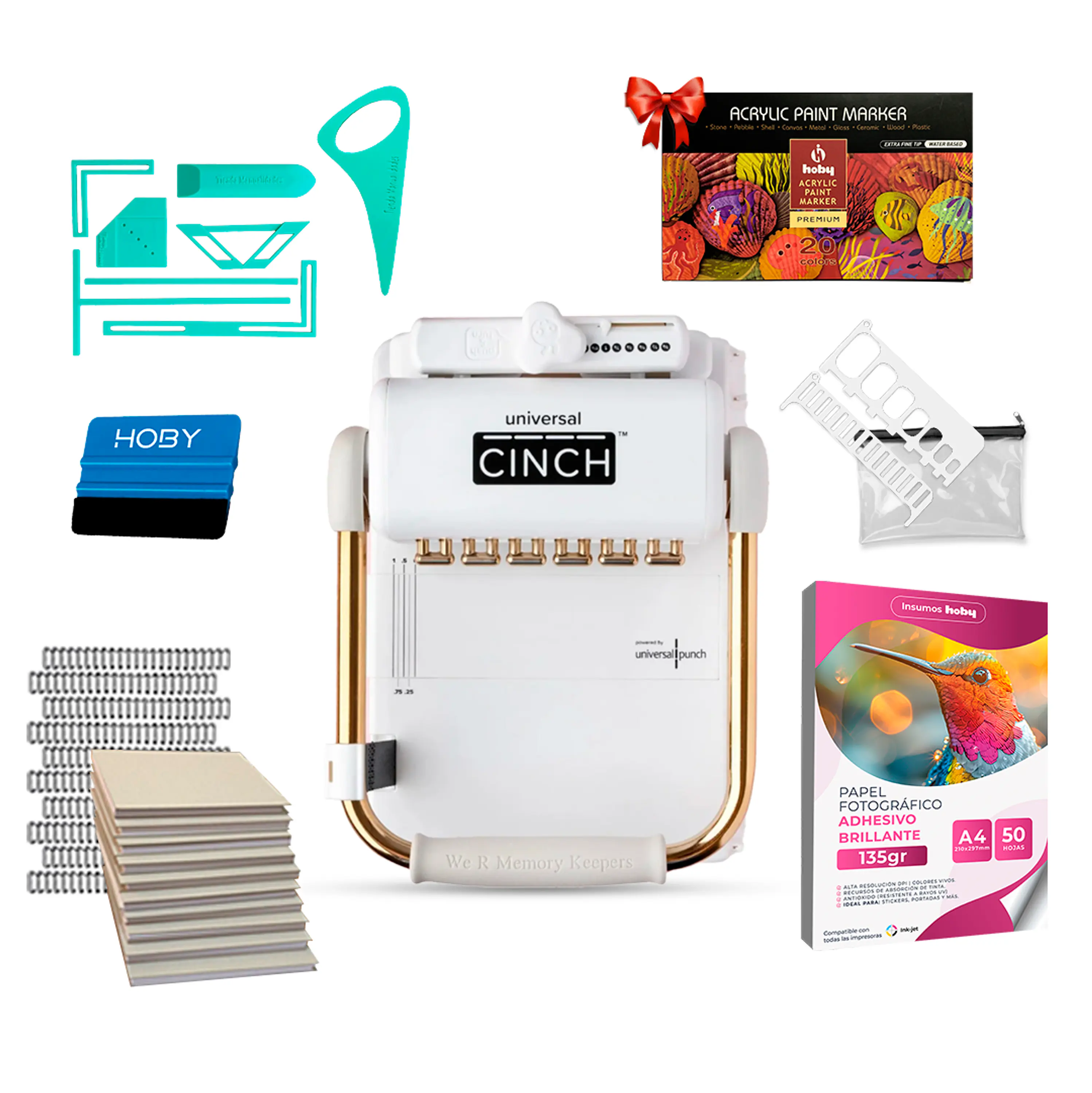 Kit Universal Cinch + Planner + Reglas Full Insumos Uc07 1