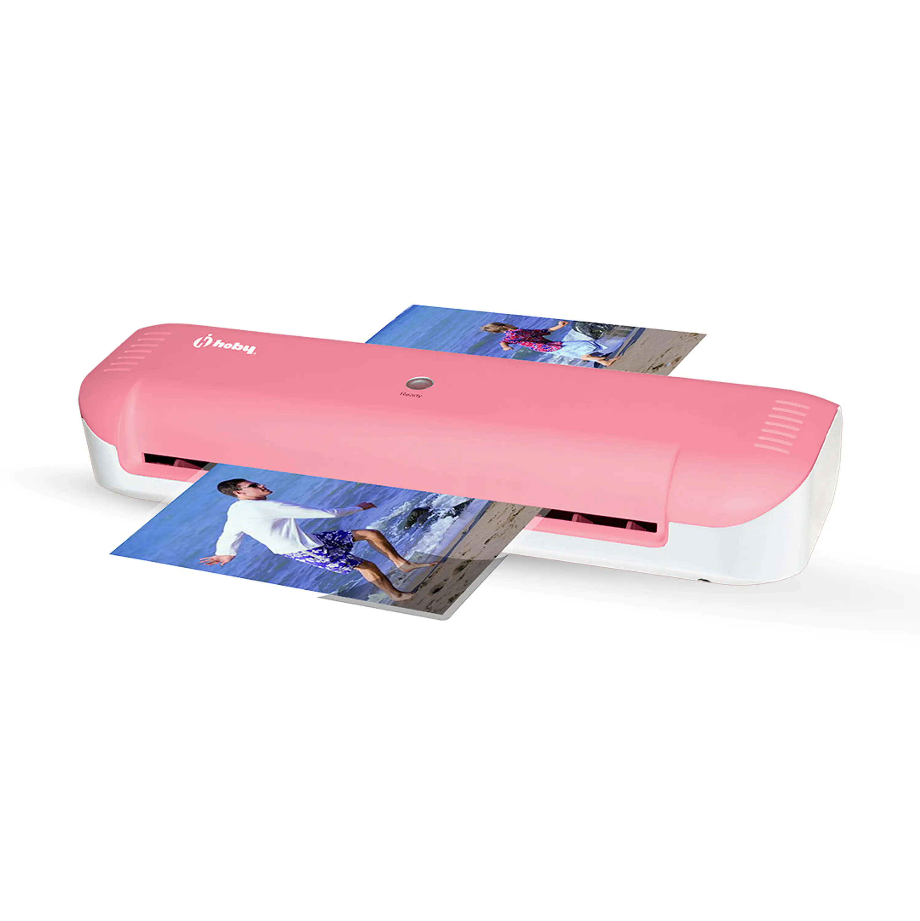 Kit De Encuadernadora Cinch Pink Rosa + Laminadora A4 + Regalos Cp15 3