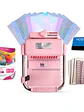 Kit De Encuadernadora Cinch Pink Rosa + Laminado en frio holográfico + Regalos Cp21 - Miniatura 1