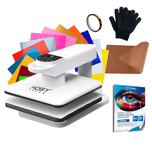 Kit Estampadora Automática 38x38 Hobypress Aut3