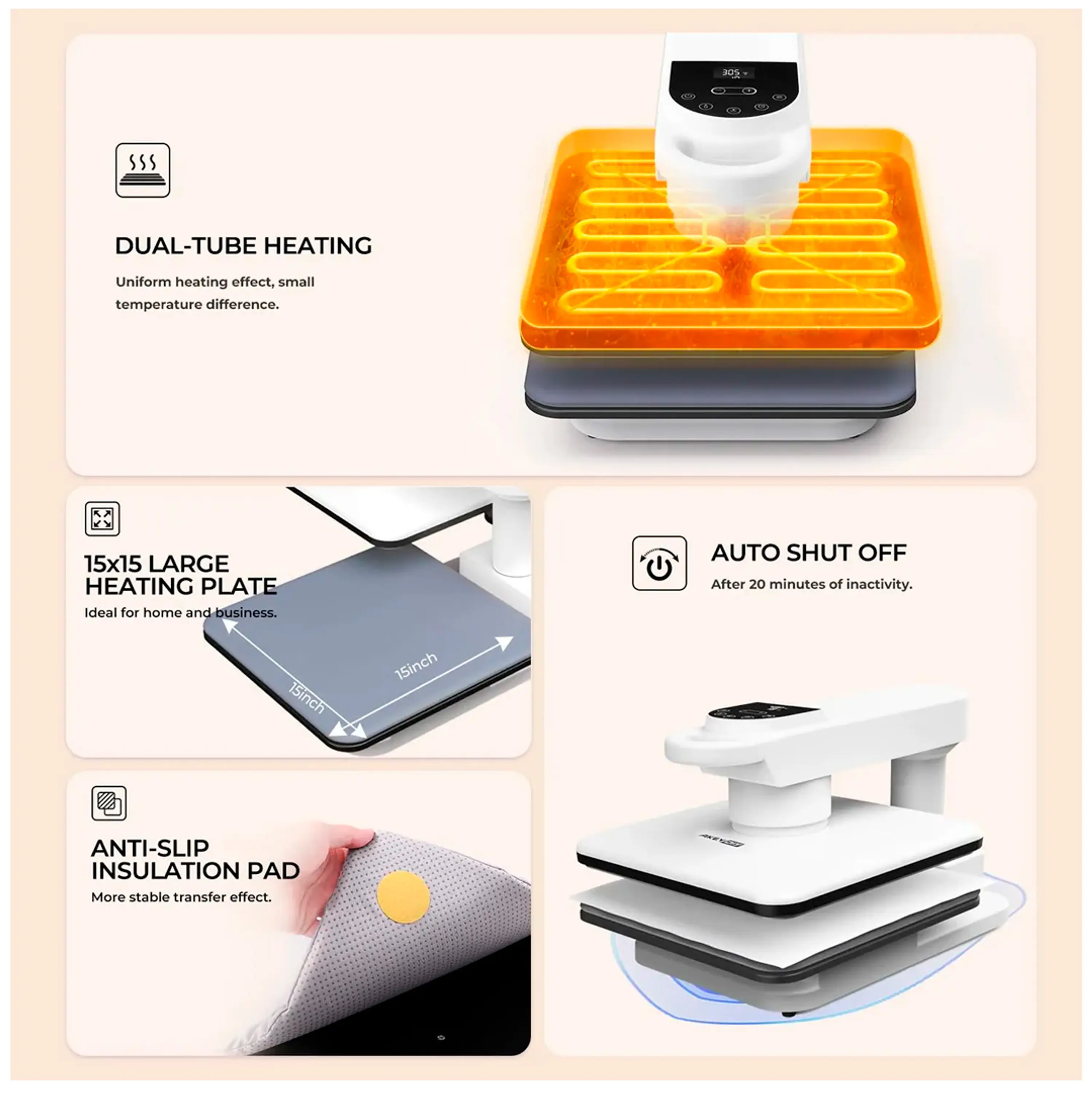 Estampadora Automática 38x38 Hobypress Aut1 7