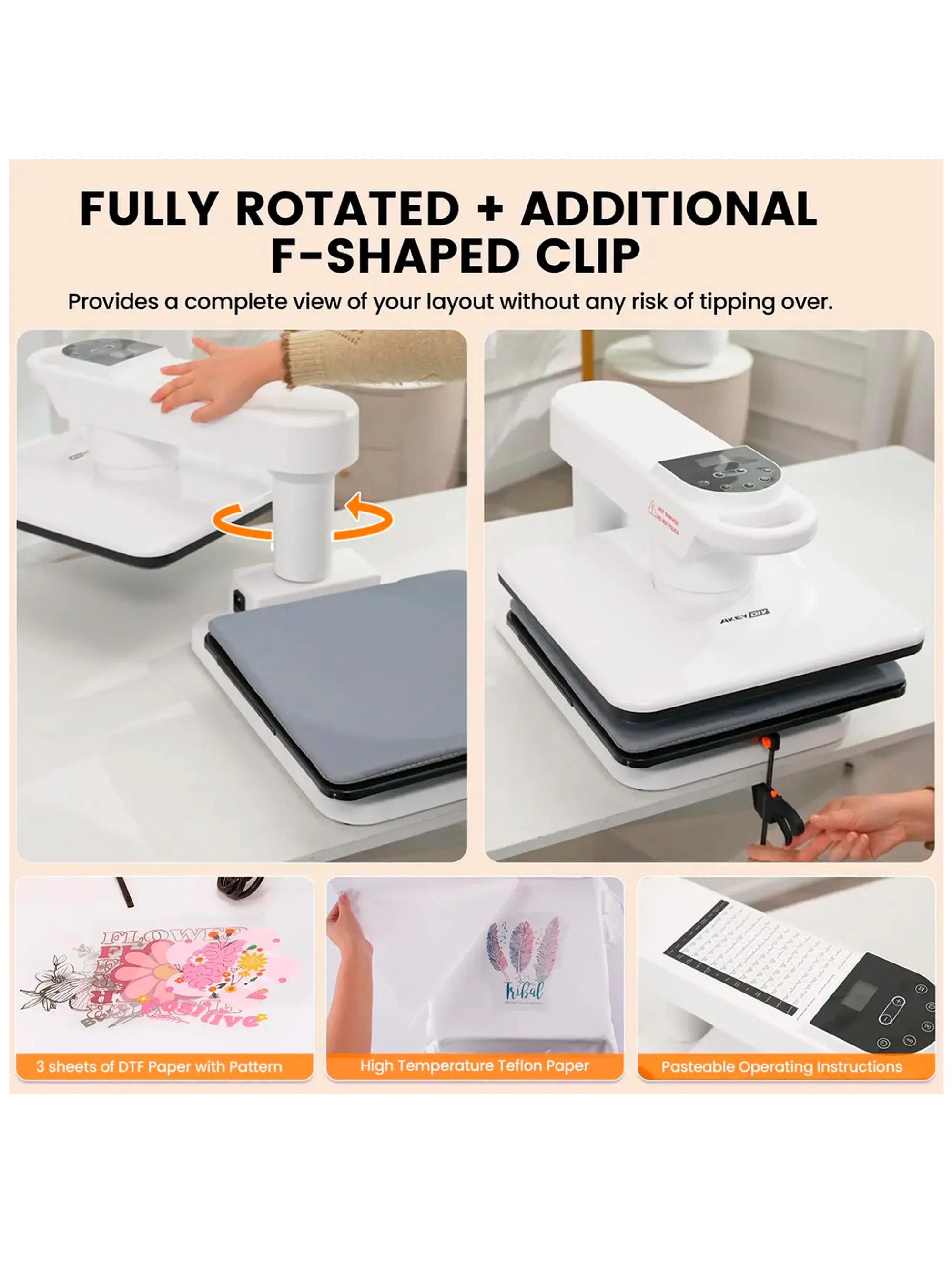 Estampadora Automática 38x38 Hobypress Aut1 8