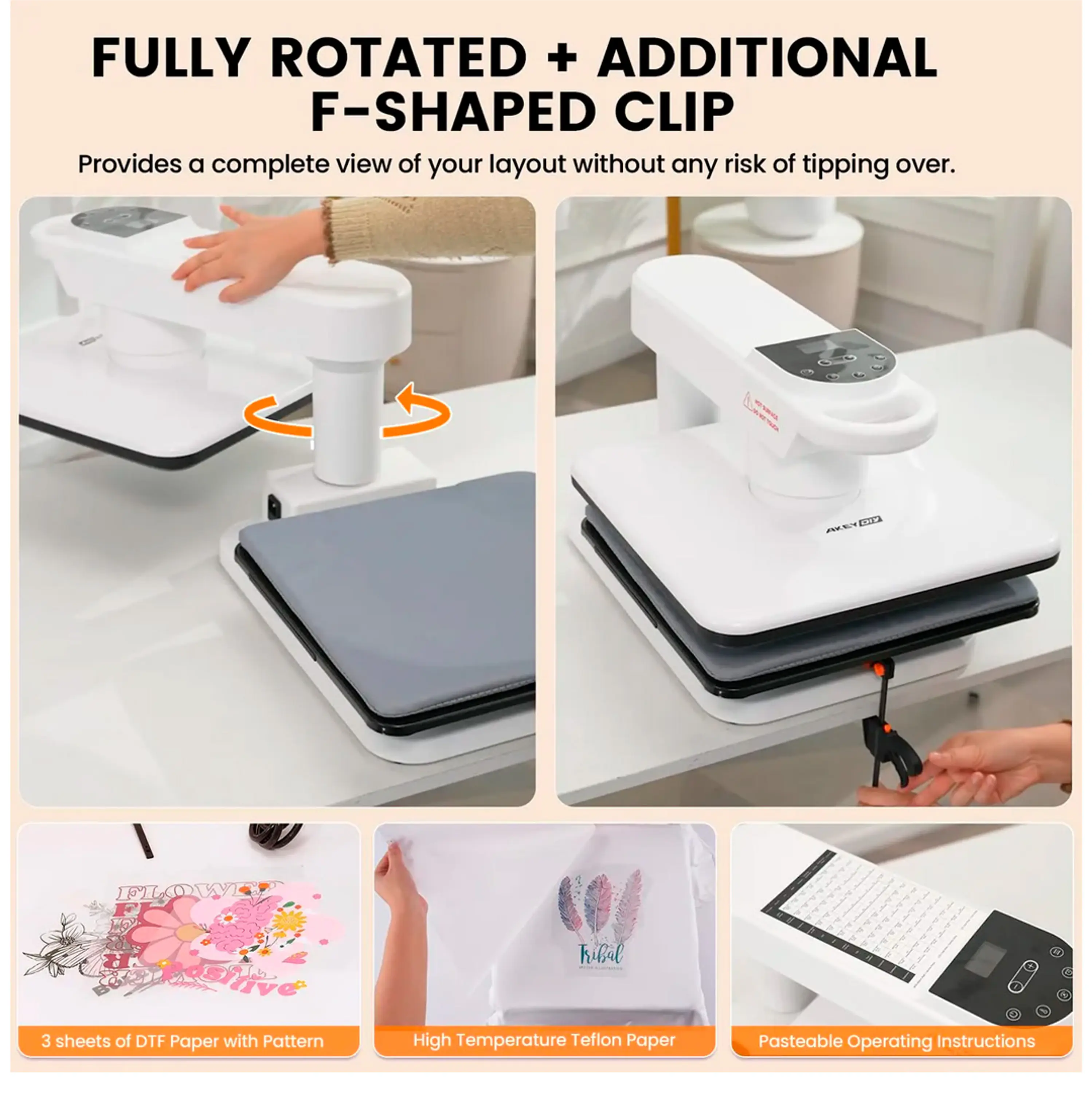 Estampadora Automática 38x38 Hobypress Aut1 8