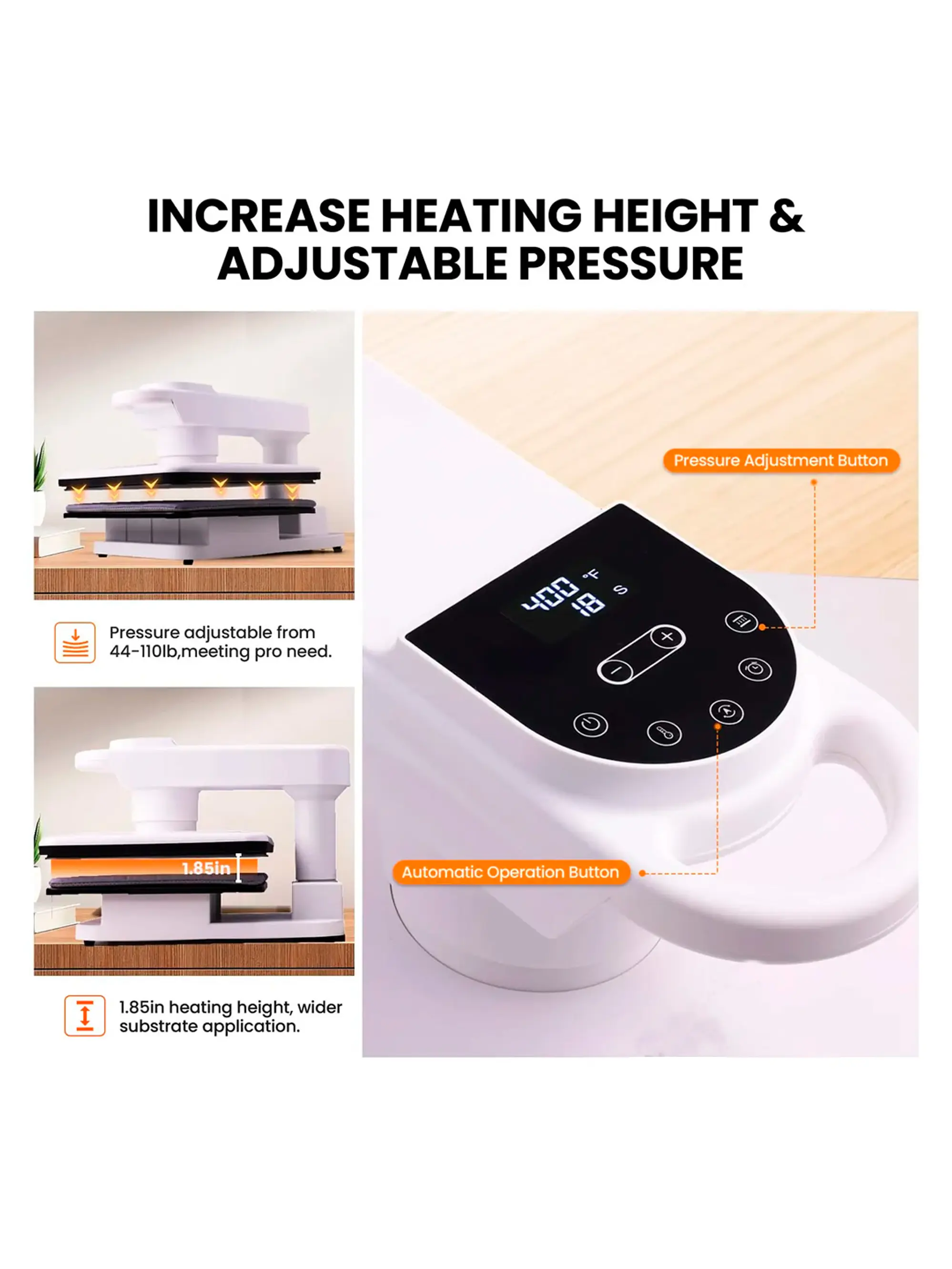 Máquina Estampadora Automática 38x38 + Insumos Aut5 8