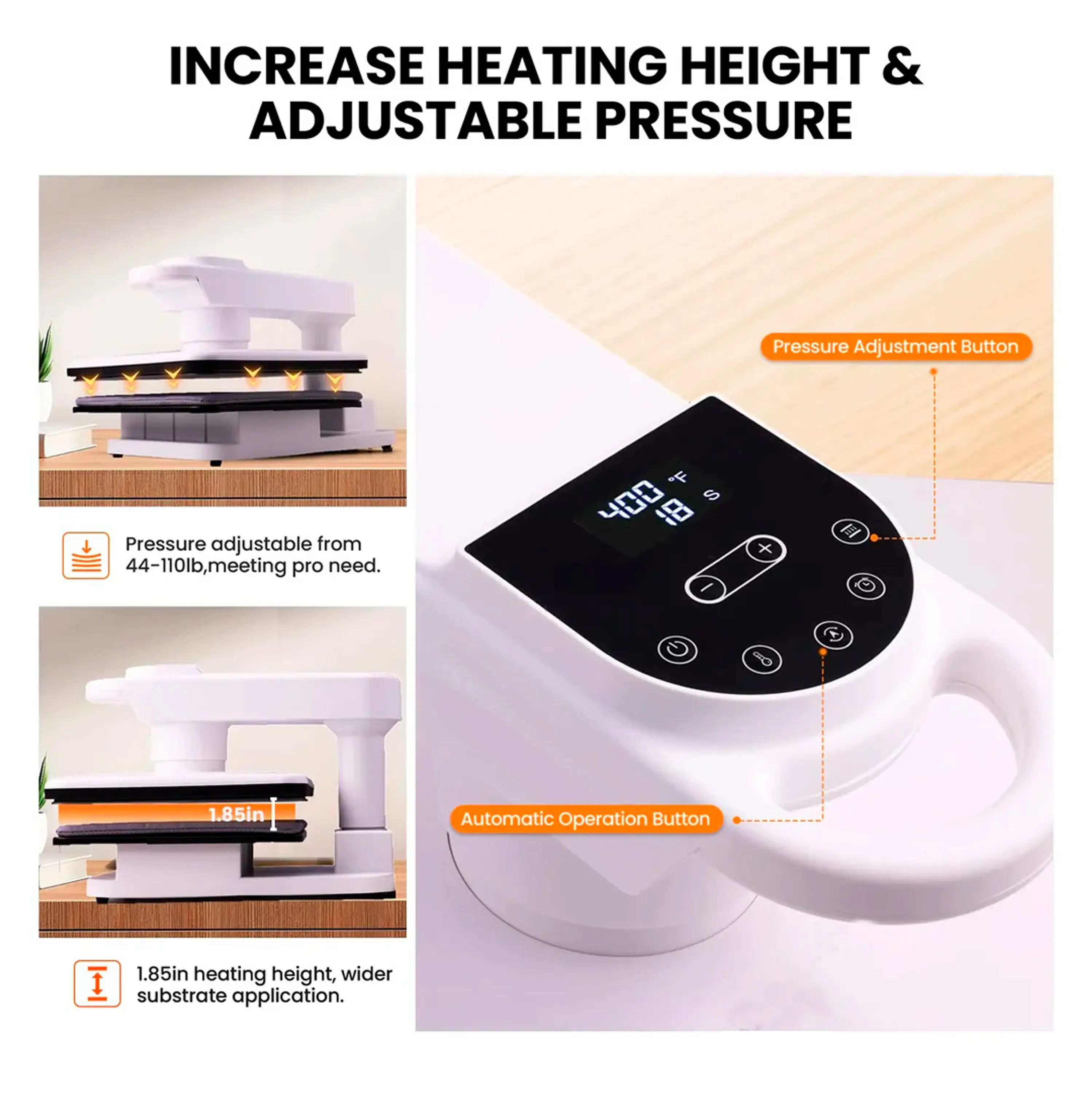 Máquina Estampadora Automática 38x38 + Insumos Aut5 8