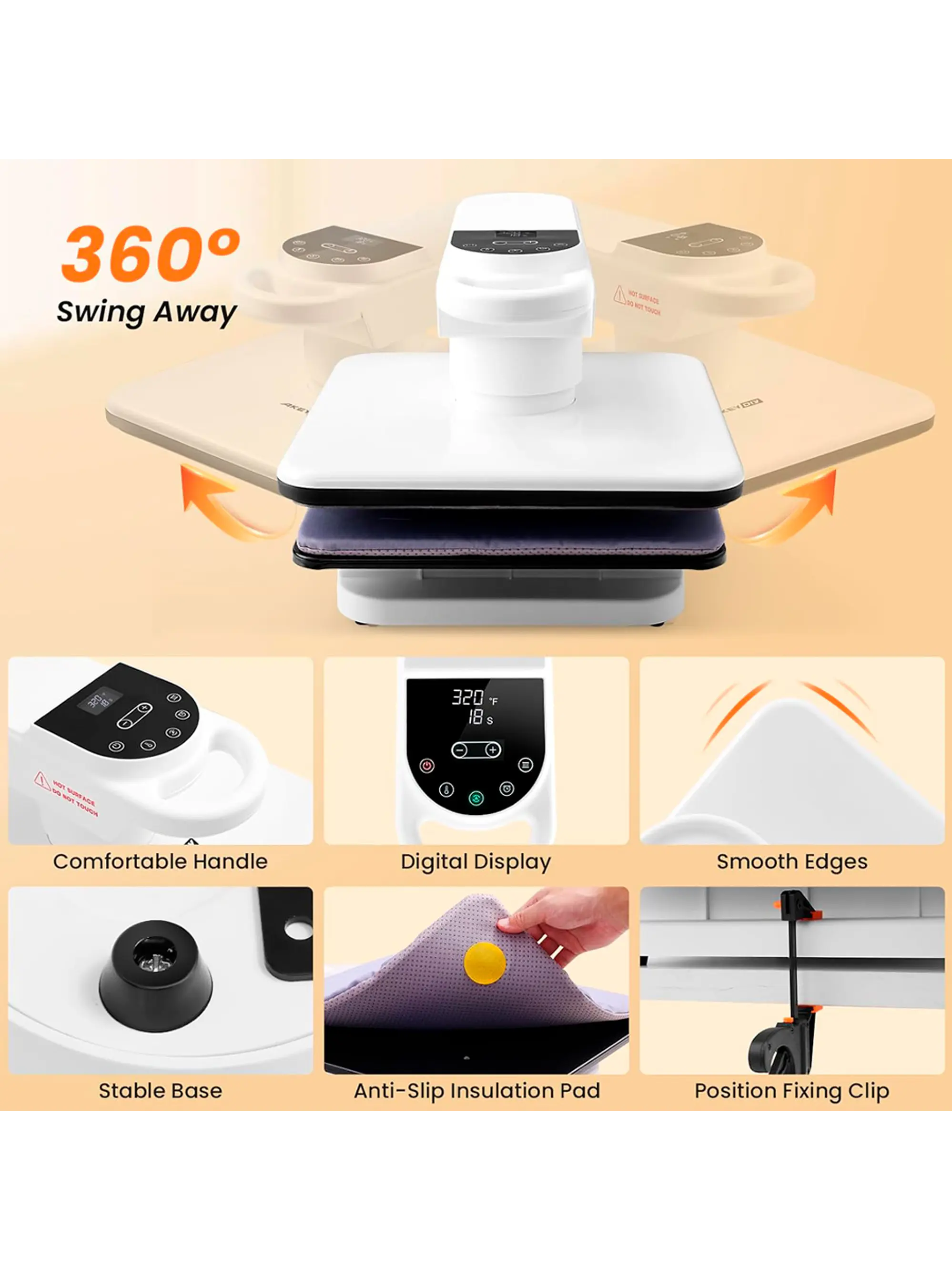 Kit Estampadora Automática 38x38 + Impresora Epson F170 Aut4 5