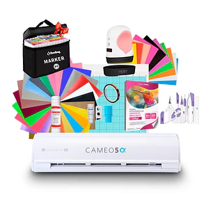Kit Silhouette Cameo 5 Alfa + Mini Estampadora Hobypress AB04