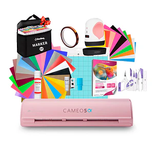 Kit Silhouette Cameo 5 Alfa + Mini Estampadora Hobypress AR04 