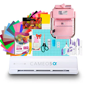 Kit Silhouette Cameo 5 Alpha + Cinch Pink AB18