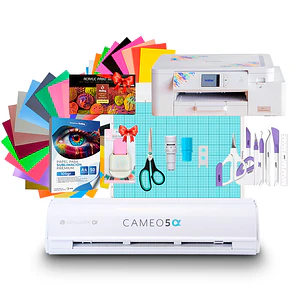 Kit Silhouette Cameo 5 Alpha + Impresora Brother Sp1 de Sublimación AB19