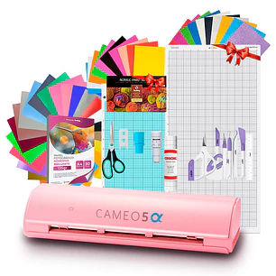 Kit Silhouette Cameo 5 Alfa + Tapete 30x60 Full Insumos Y Regalos  AG18
