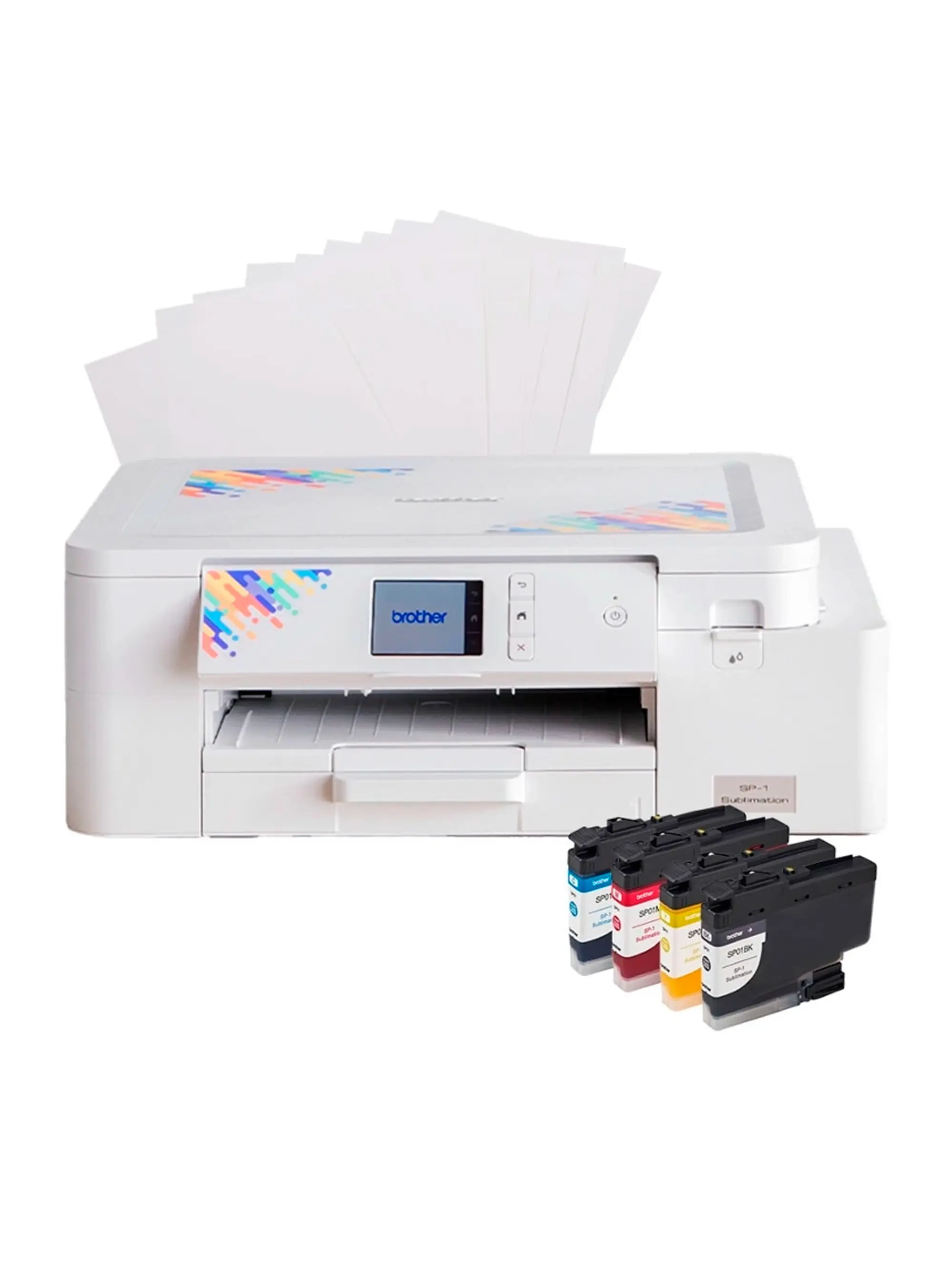 Impresora De Sublimación Brother Sp1 + Cartuchos 1