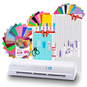 Kit Silhouette Cameo 5 Alfa + Tapete 30x60 Full Insumos Y Regalos  AG17