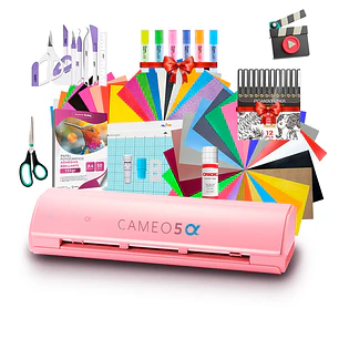 Kit Silhouette Cameo 5 Alfa + Full Insumos Y Regalos Ag15