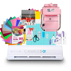 Kit Silhouette Cameo 5 Alpha + Cinch Pink AB18