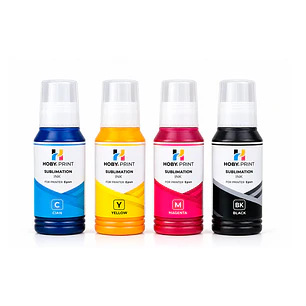 Pack 100ml Tinta Premium Sublimacion Hoby Print Compatible Epson