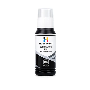 Tinta Premium Sublimacion Hoby Print Compatible Epson - Negra