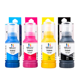 Tintas De Sublimación Hoby Print T49 Compatible Epson F170 - F570 