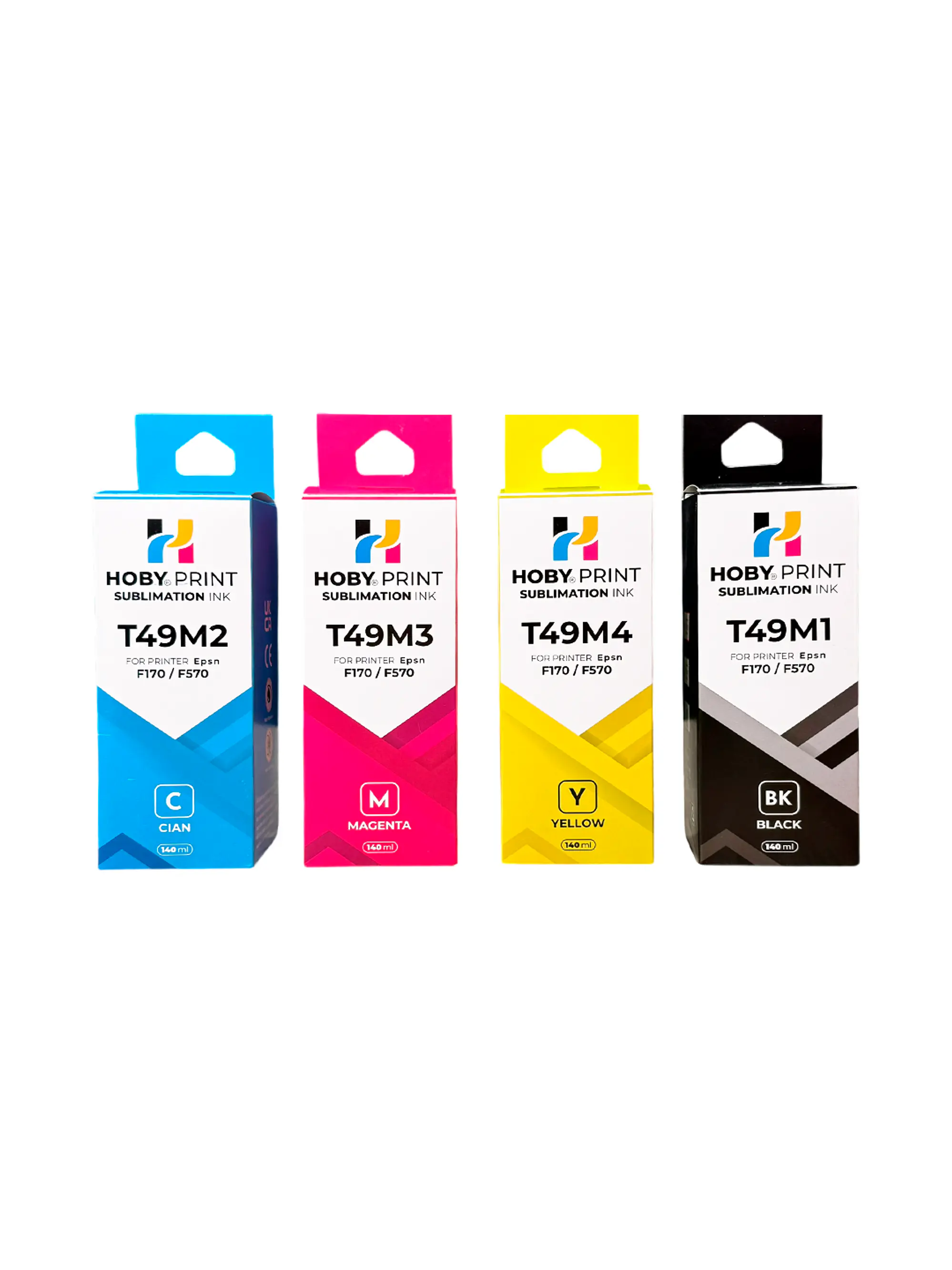 Tintas De Sublimación Hoby Print T49 Compatible Epson F170 / F570 - Magenta 4