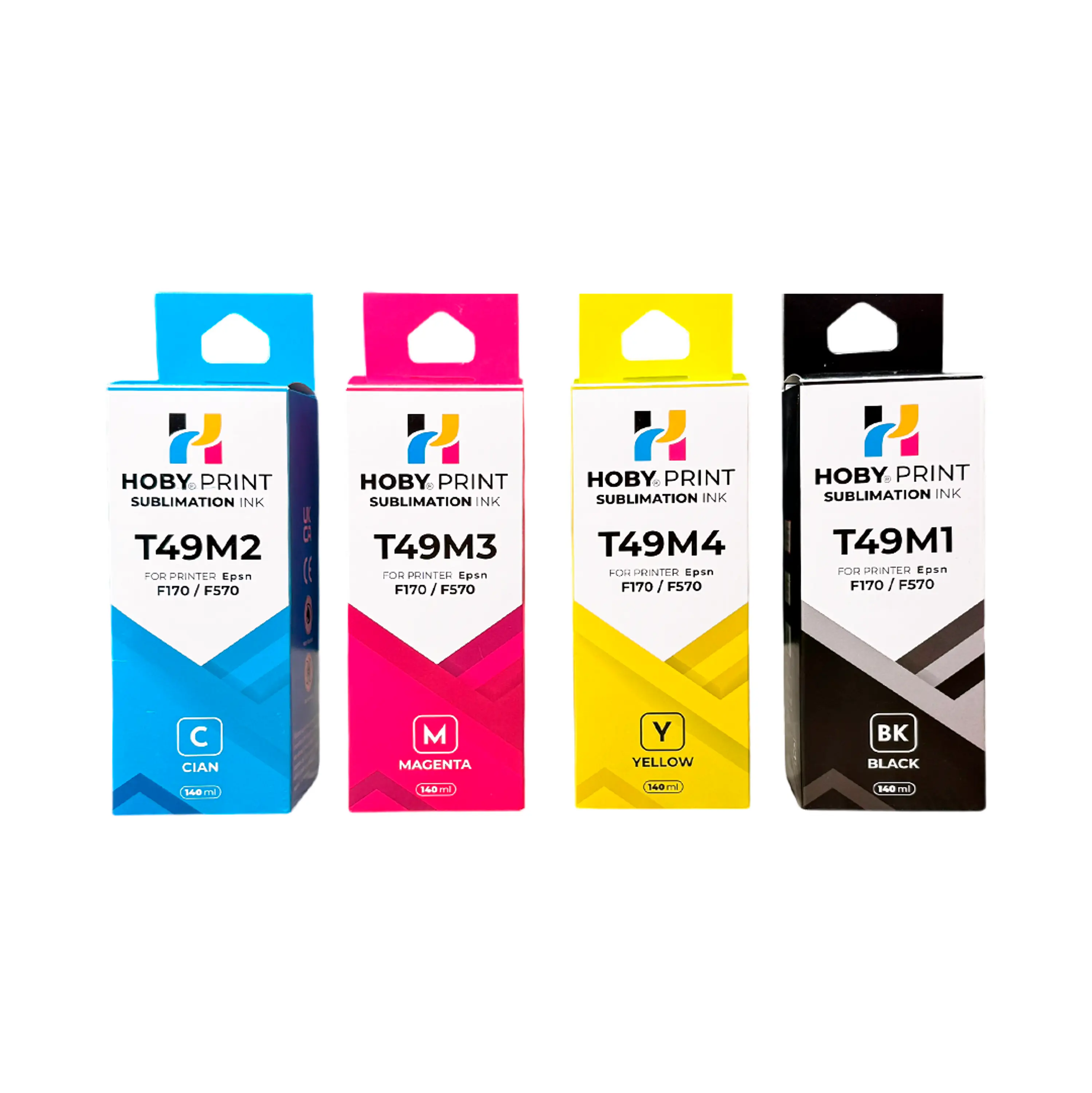 Tintas De Sublimación Hoby Print T49 Compatible Epson F170 / F570 - Magenta 4