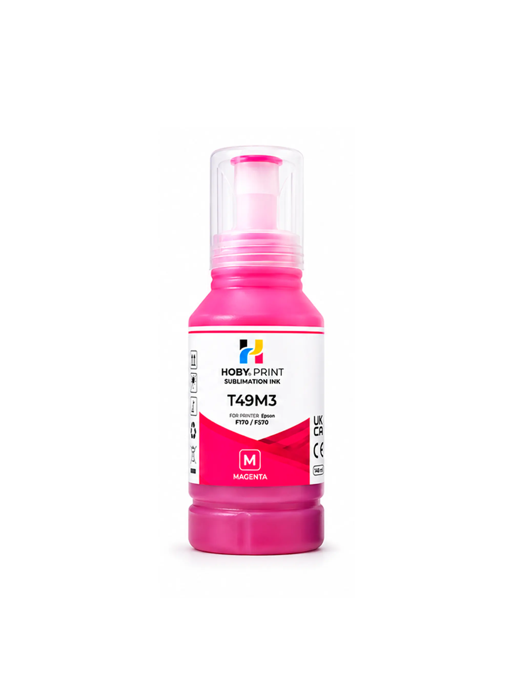 Tintas De Sublimación Hoby Print T49 Compatible Epson F170 / F570 - Magenta 1