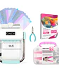 Kit de Encuadernadora Cinch Turquesa + Crop a Dile - Perforación redonda - Miniatura 1