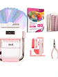 Kit de Encuadernadora Cinch Rosa + Reglas de encuadernación - Perforación cuadrada - Miniatura 1