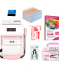 Kit de Encuadernadora Cinch Rosa + Crop a Dile - Perforación cuadrada - Miniatura 1