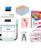 Kit de Encuadernadora Cinch Turquesa + Crop a Dile - Perforación redonda - Miniatura 1