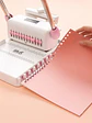 Kit de Encuadernadora Cinch Rosa + Reglas de encuadernación - Perforación cuadrada - Miniatura 4