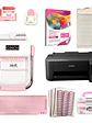 Kit Encuadernadora Cinch rosa + Impresora Epson L1250 - Perforación cuadrada - Miniatura 1