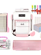 Encuadernadora Cinch Rosa Kit Herramientas con Laminadora A3 M52 - Miniatura 1